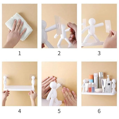 Wall-Mounted Storage Rack
