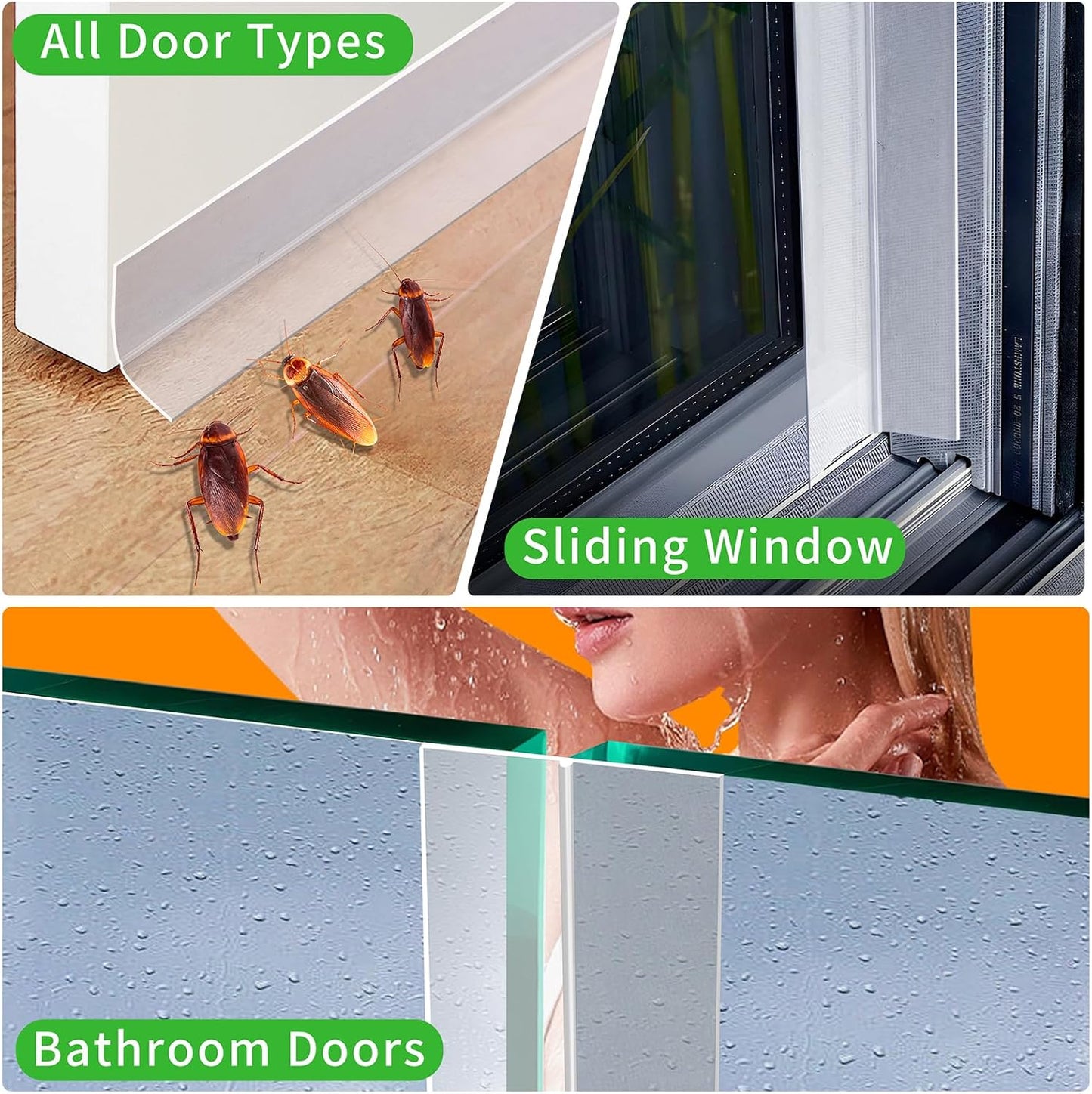 Adhesive Door Sealing Strip(5M)
