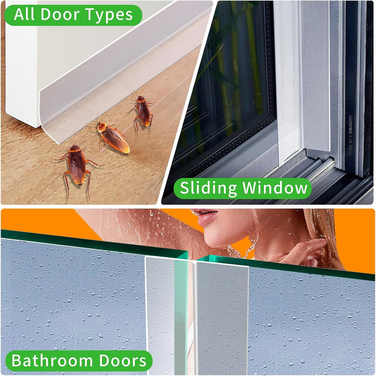 Adhesive Door Sealing Strip(5M)