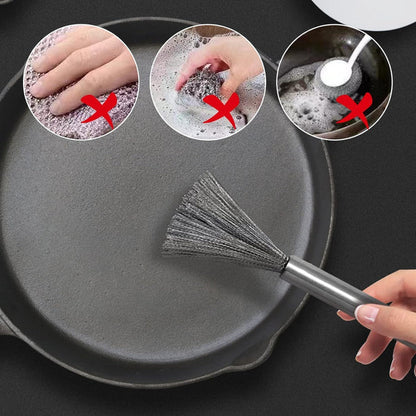 Stainless Steel Dish Cleaning Brush
